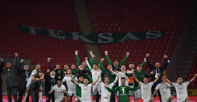 Bursaspor 2020 yılında 18 kez kazandı, 62 kez sevindi