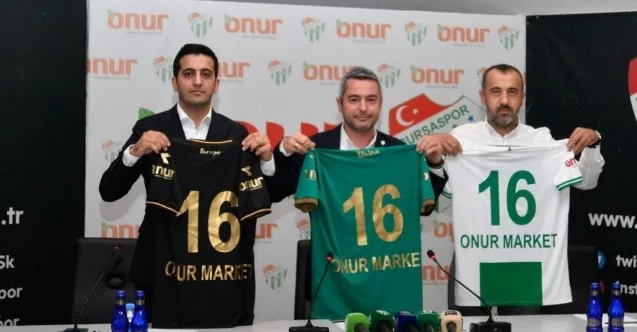 Bursaspor'un forma kol sponsorluğu açıklandı