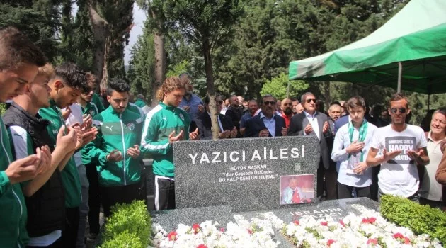 Bursaspor’un şampiyon başkanı İbrahim Yazıcı anıldı