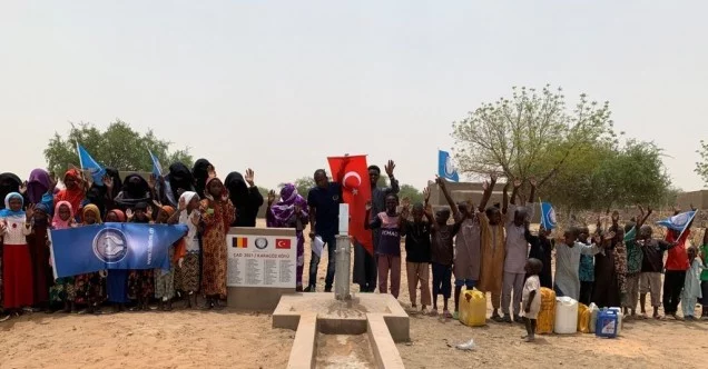Çad’ın 17 köyüne su kuyusu açıldı