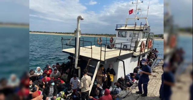 Çanakkale açıklarında 251 düzensiz göçmen yakalandı