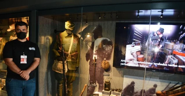 Çanakkale Savaşları Mobil Müze Tırı Ayvalık’ta