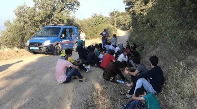 Çanakkale’de 40 kaçak göçmen yakalandı