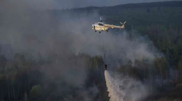 Çernobil’de orman yangını radyasyon seviyesini 16 kat arttırdı