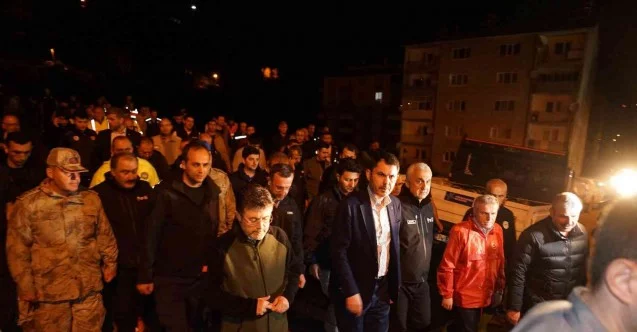 Çevre, Şehircilik ve İklim Değişikliği Bakanı Murat Kurum, selden etkilenen Bozkurt’ta