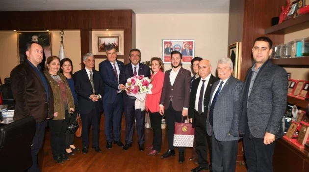 CHP il yönetiminden Başkan Çetin’e ziyaret