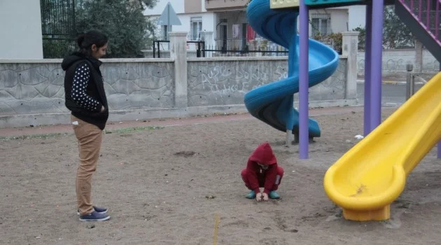 Çocuk parkında dehşete düşüren hayvana işkence kalıntıları