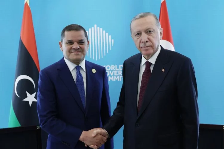 Cumhurbaşkanı Erdoğan, Dibeybe'yi kabul etti