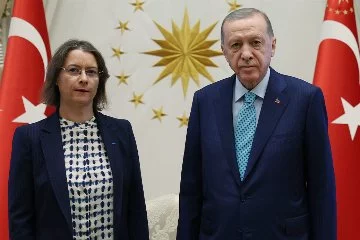 Cumhurbaşkanı Erdoğan, Fransa Büyükelçisi Dumont’u kabul etti