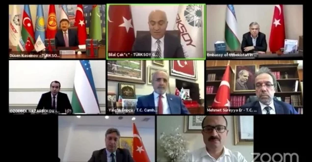 Cumhurbaşkanı Başdanışmanı Topçu, TÜRKSOY - Özbekistan tanıtım toplantısına katıldı