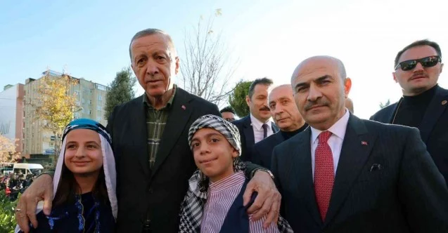 Cumhurbaşkanı Erdoğan, Mardin Valiliğini ziyaret etti