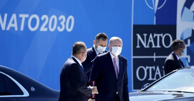 Cumhurbaşkanı Erdoğan, NATO Karargahı’nda
