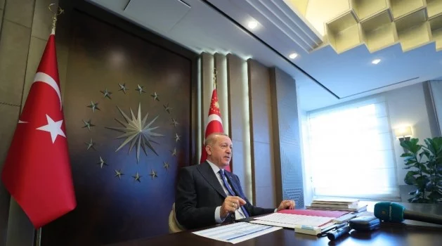 Cumhurbaşkanı Erdoğan AK Parti Genişletilmiş İl Başkanları Toplantısı'na katıldı