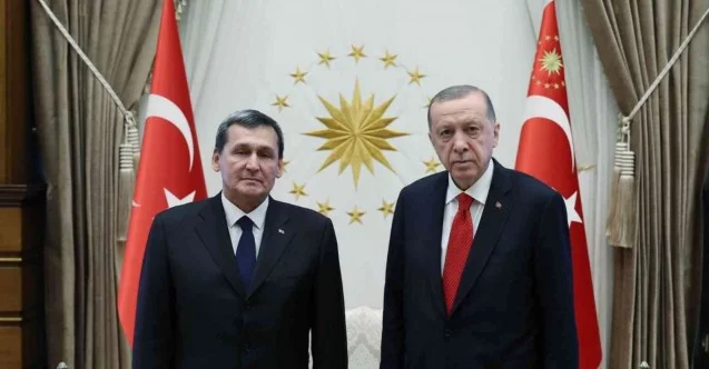 Cumhurbaşkanı Erdoğan,  Türkmenistan Bakanlar Kurulu Başkan Yardımcısı ve Dışişleri Bakanı Meredov’u  kabul etti