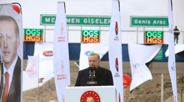 Cumhurbaşkanı Erdoğan İzmir'de önemli açılışlar yaptı