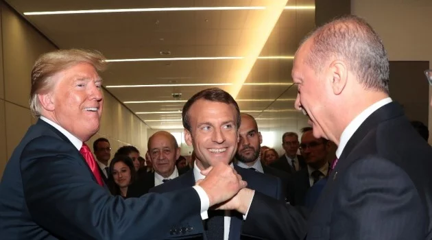 Cumhurbaşkanı Erdoğan’dan Macron ve Trump ile samimi sohbet