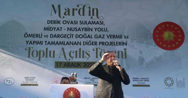 Cumhurbaşkanı Recep Tayyip Erdoğan: “Mardin Havalimanının adını Mardin Aziz Sancar Havalimanı olarak değiştirelim. Aziz Sancar’ın adı Mardin’e girerken Mardin Havalimanının gönderinde görülecek. Mardin Prof. Dr. Aziz Sancar Havalimanı.”