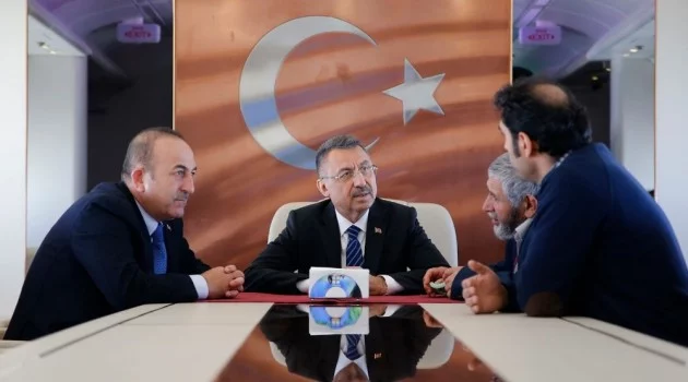 Cumhurbaşkanı Yardımcısı Oktay ve Dışişleri Bakanı Çavuşoğlu Tuyan ailesine geçmiş olsun dileklerini iletti