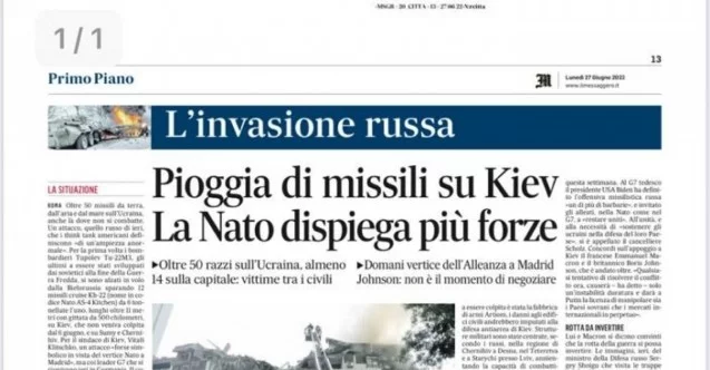Cumhurbaşkanlığı İletişim Başkanı Altun, İtalyan gazetesinin sorularını yanıtladı