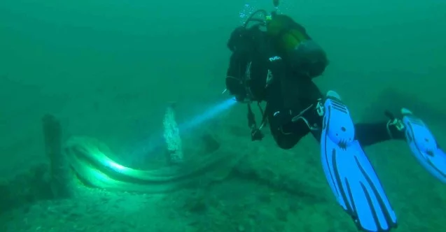 Denizden 250 kilogram ağırlığında hayalet ağ çıkarıldı