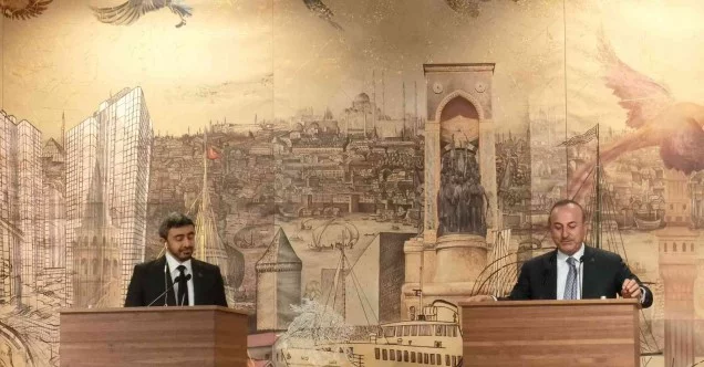 Dışişleri Bakanı Çavuşoğlu, BAE’li mevkidaşı Al Nahyan ile bir araya geldi