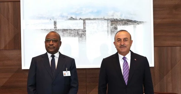Dışişleri Bakanı Çavuşoğlu, Nijer Dışişleri Bakanı Massaoudou ile görüştü