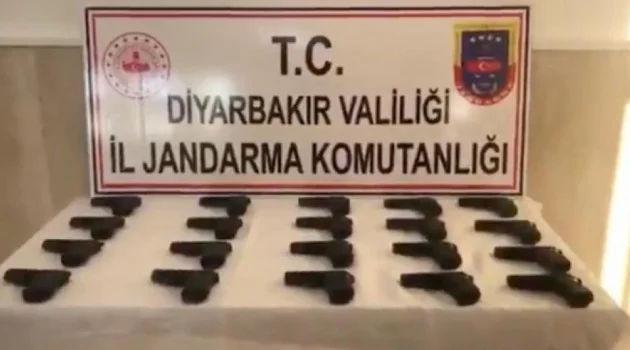 Diyarbakır’da filmleri aratmayan silah kaçakçılığı operasyonu