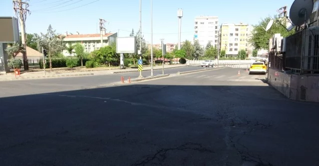 Diyarbakır’da hafta sonu kısıtlamada cadde ve sokaklar boş kaldı