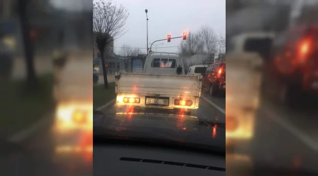 Bursa'da drift yapan kamyonet sürücüsüne ağır ceza
