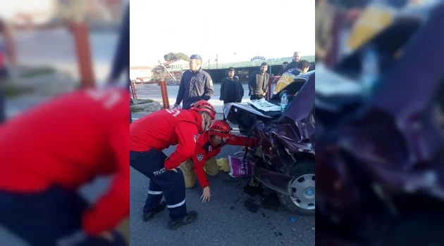 Edremit'te trafik kazası: 4 yaralı