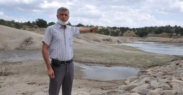 Efir Göleti’inde su seviyesi yüzde 80 azaldı