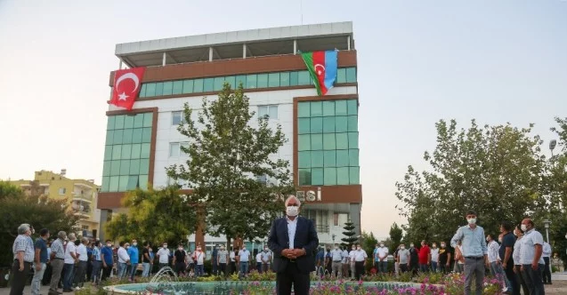 Erdemli Belediyesi’nden Azerbaycan’a destek