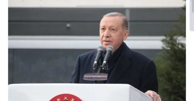 Erdoğan: Kalıcı konutları bir yılda teslim edeceğiz