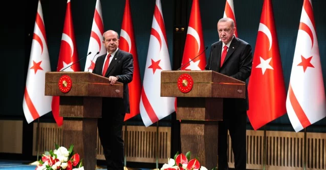 Erdoğan-Tatar ortak basın toplantısında önemli açıklamalar