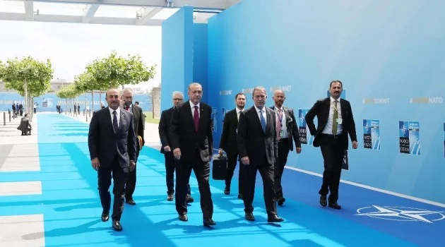 Erdoğan, Türkiye’nin NATO Daimi Temsilciliğinin açılışını yaptı