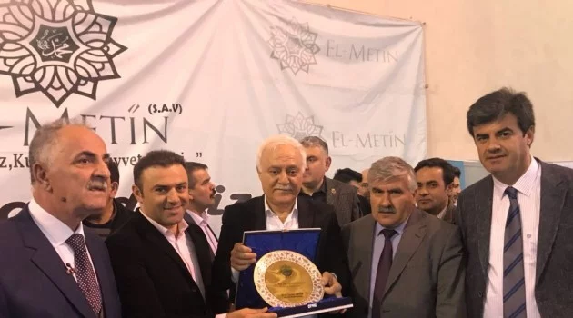 Erzurum’da Prof. Dr. Nihat Hatipoğlu izdihamı