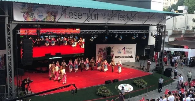 Esenyurt’ta Halk Dansları ve Müzik Festivali son buldu