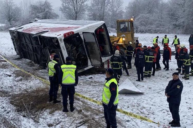 Feci otobüs kazası: 6 kişi öldü, 33 kişi yaralandı