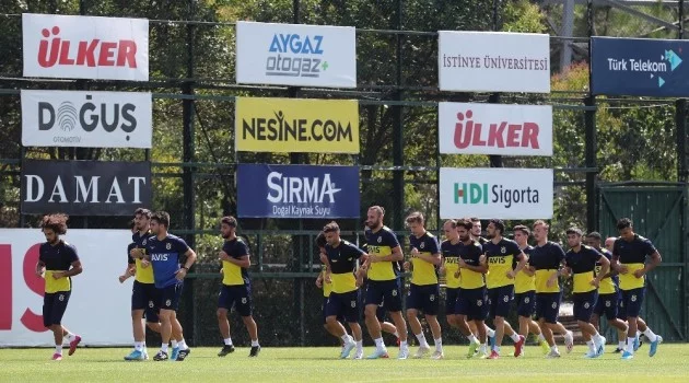 Fenerbahçe taktik çalıştı