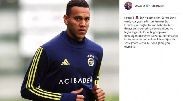 Fenerbahçe’de Josef de Souza kalmak istiyor