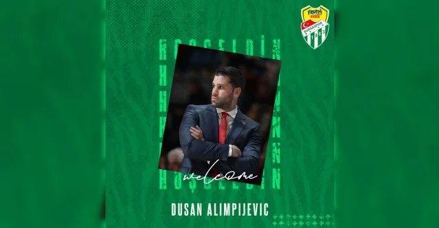 Frutti Extra Bursaspor’un yeni başantrenörü Dusan Alimpijevic oldu