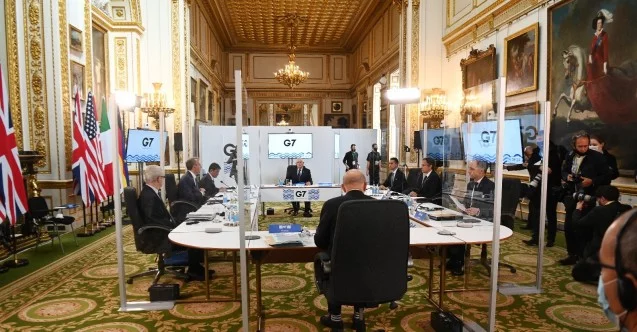 G7 ülkeleri Rusya’ya karşı ortak bildiri yayınladı