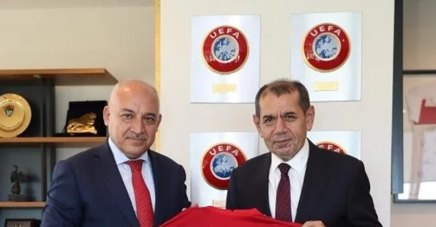 Galatasaray Başkanı Dursun Özbek’ten, Büyükekşi’ye ziyaret