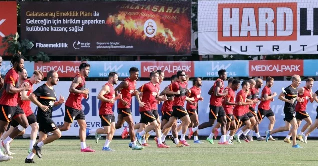 Galatasaray, St. Johnstone maçının taktiğini çalıştı