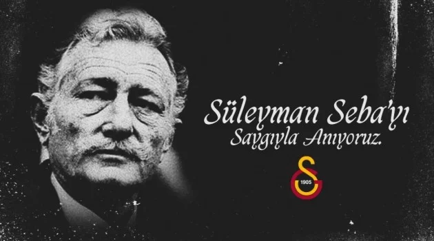 Galatasaray’dan Süleyman Seba için anma mesajı