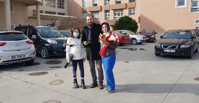 Gazeteciden sağlıkçı eşine droneli doğum günü sürprizi
