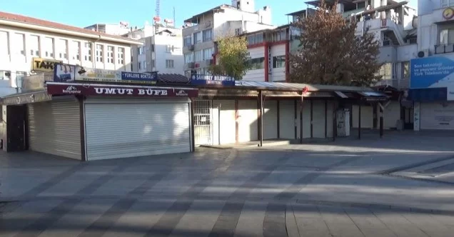 Gaziantep’in en kalabalık yerlerinde "kısıtlama" sessizliği