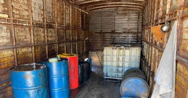 Gaziantep’te 600 litre kaçak akaryakıt ele geçirildi