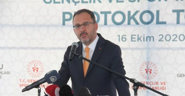 Gençlik ve Spor Bakanı Mehmet Muharrem Kasapoğlu: