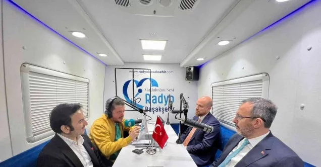 Gençlik ve Spor Bakanı ve Bilal Erdoğan Radyo Başakşehir’e konuk oldu
